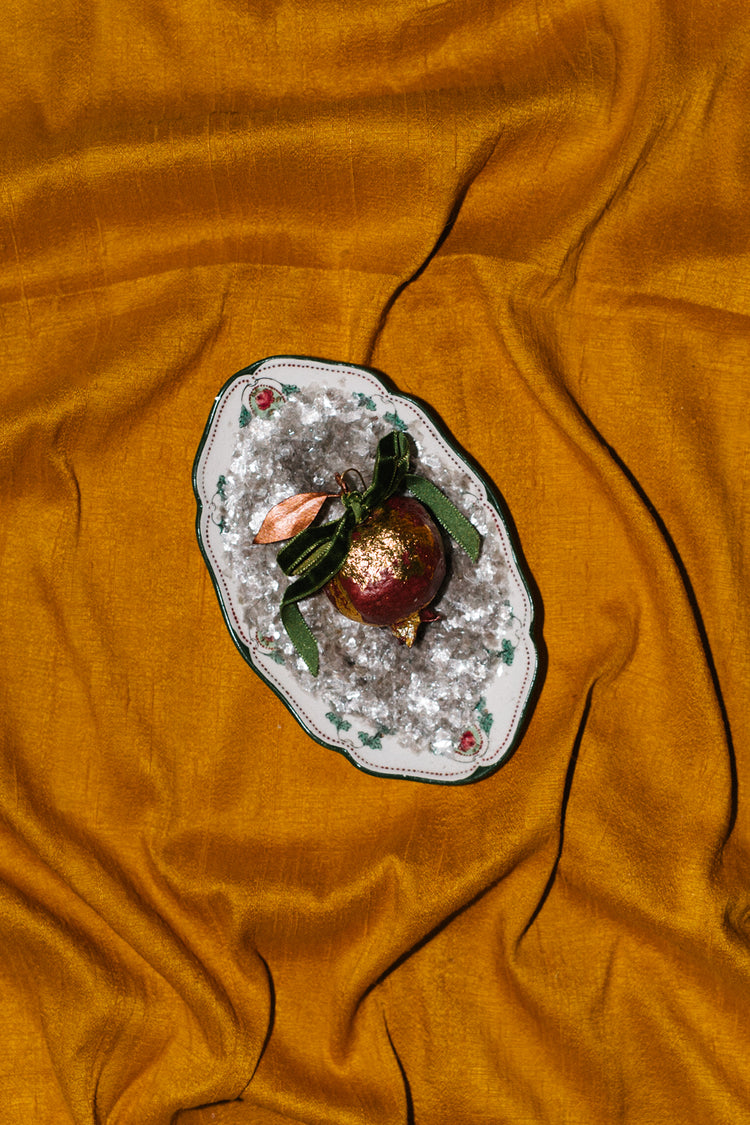Pomegrenate Gilded Fruit Ornament