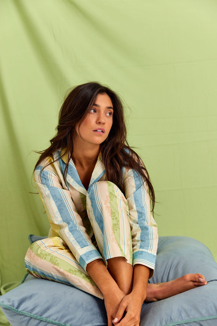 Pajamas in Primrose Stripe