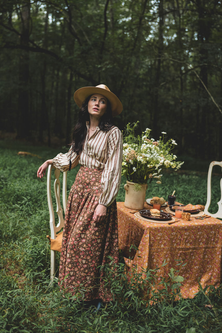 Iris Skirt in Daphne Fern