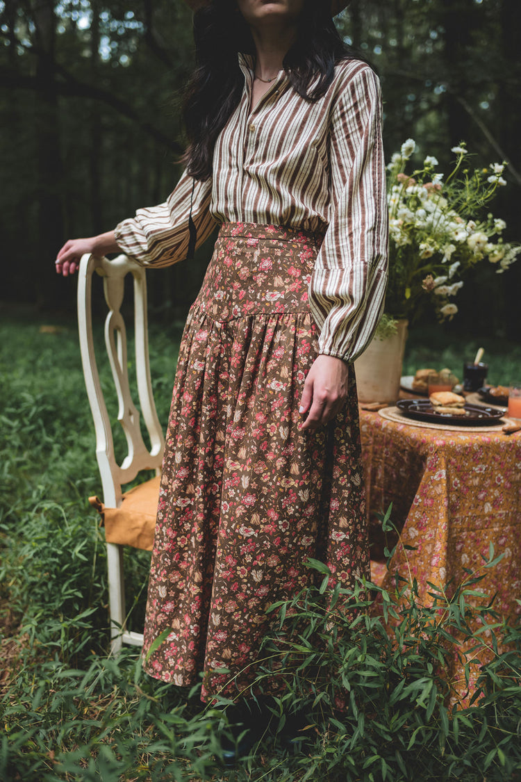 Iris Skirt in Daphne Fern
