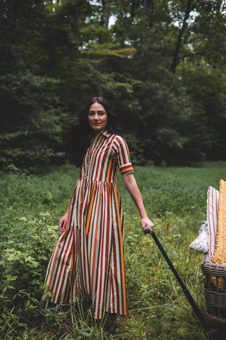 Owen Dress in Dolce Stripe