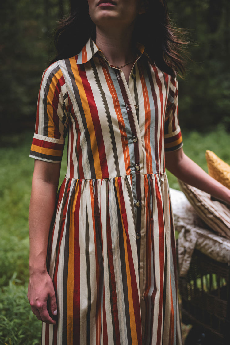 Owen Dress in Dolce Stripe