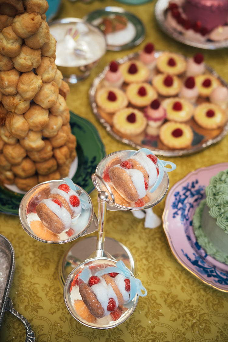 Strawberries and Cream Bonbon Ornament