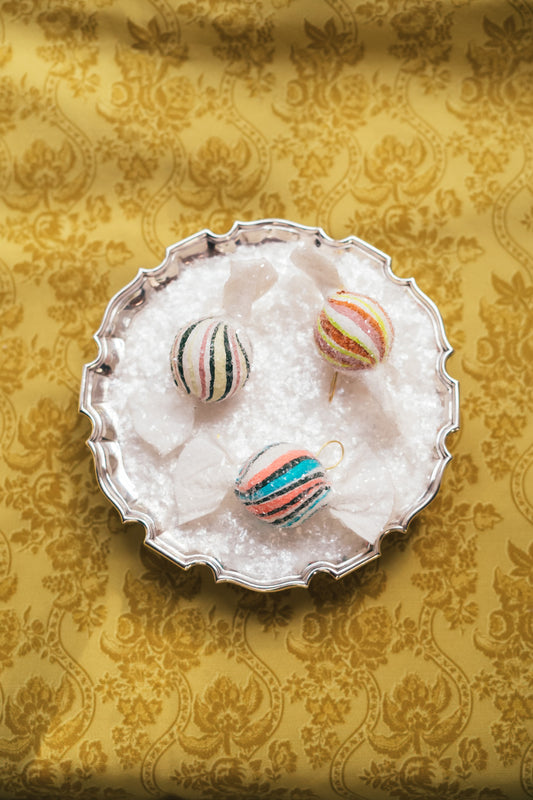 Candies Bonbon Ornament Set in Sugared