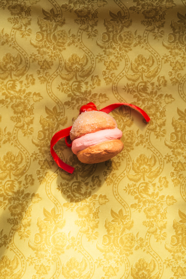 Strawberry Pastry Bonbon Ornament