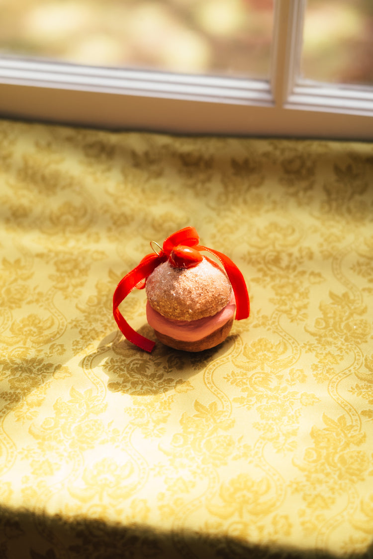 Strawberry Pastry Bonbon Ornament