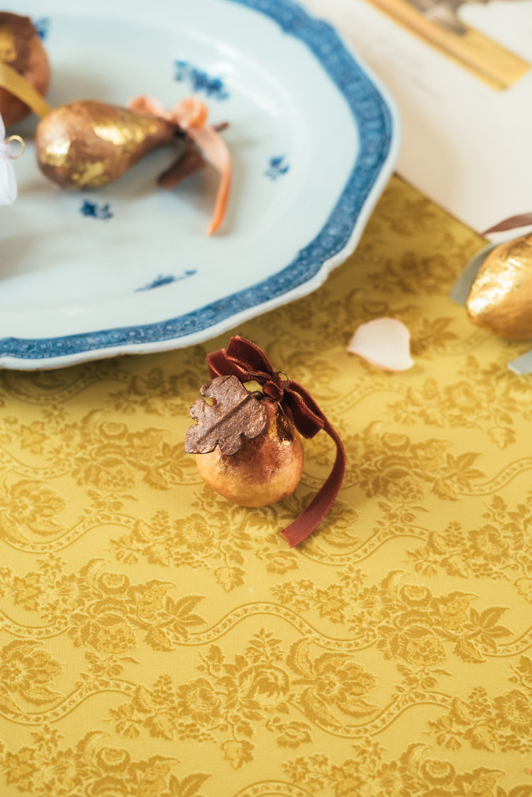 Fig Gilded Fruit Ornament