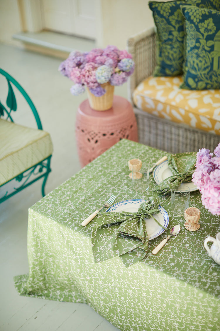 Green Liesel Tablecloth